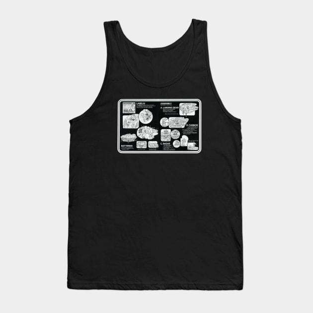 Falcon Instructions Tank Top by That Junkman's Shirts and more!